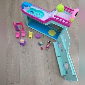 Dreamy Aqua and Pink Playset with Doll